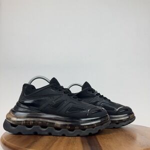 Womens Shoes 53045 Bump'Air Platform Black Casual Sneakers Shoes Size 8 M GUC